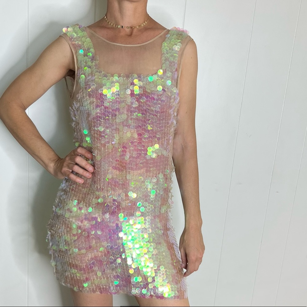 Gryphon New York Sequin Mini Dress Women’s XS